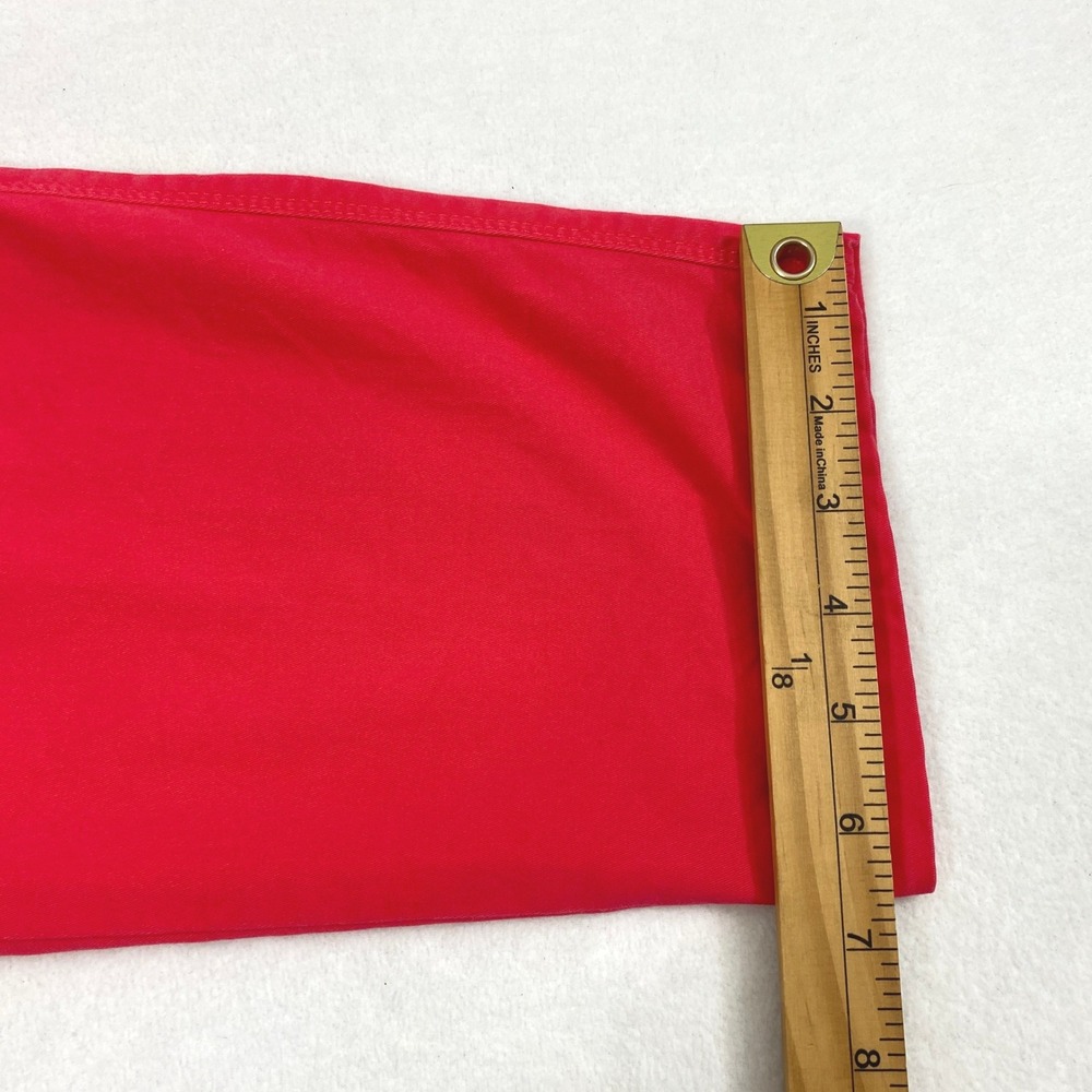 Crown & Ivy Ankle Pants Womens 10 Red Chino Straight Mid Rise Stretch Cropped - Picture 10 of 11